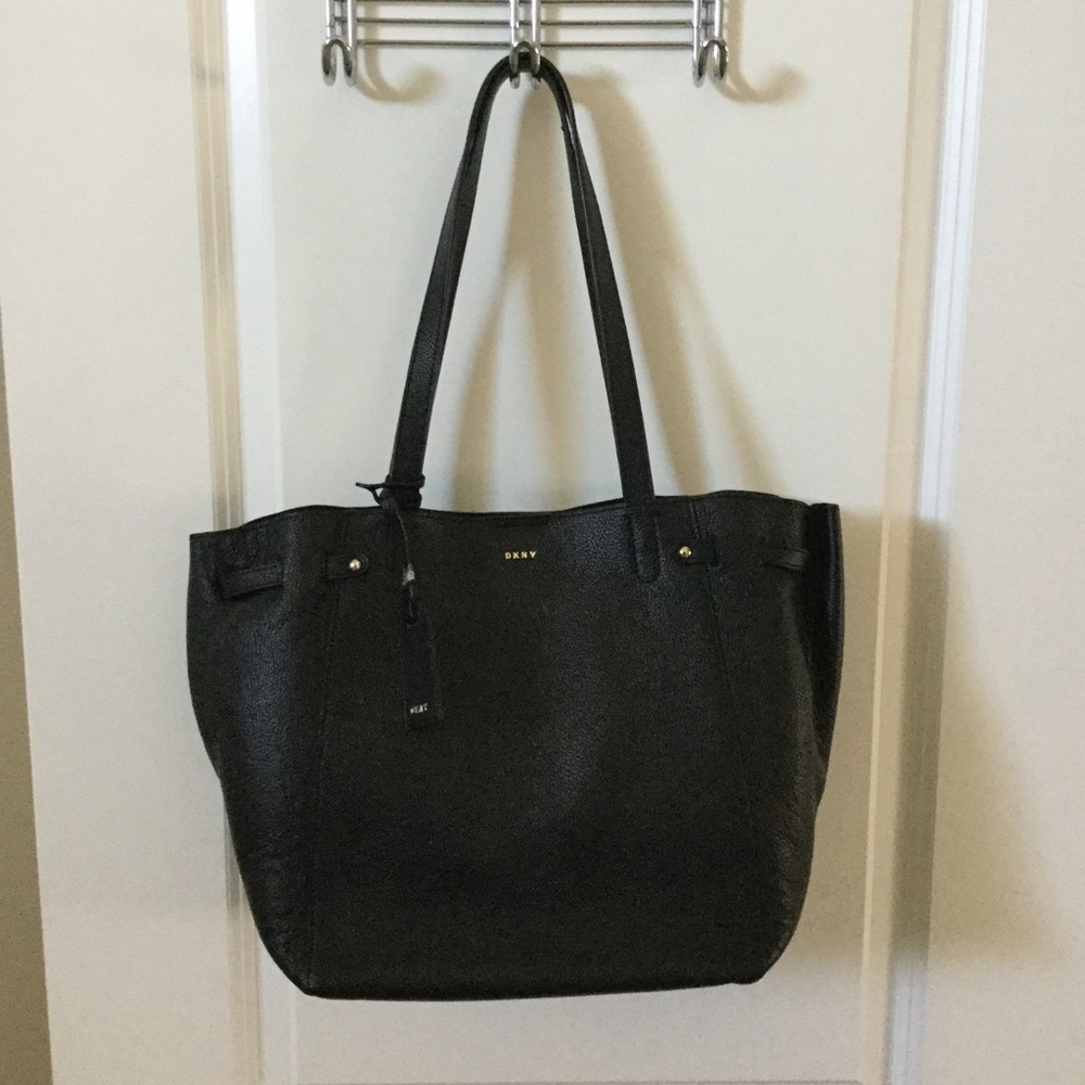 DKNY Pebble Leather Tote Bag